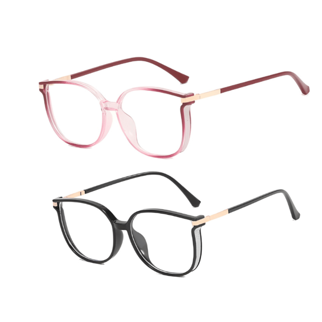 Crystal Fashion Multifocal Glasses [Buy 1, Get 2]