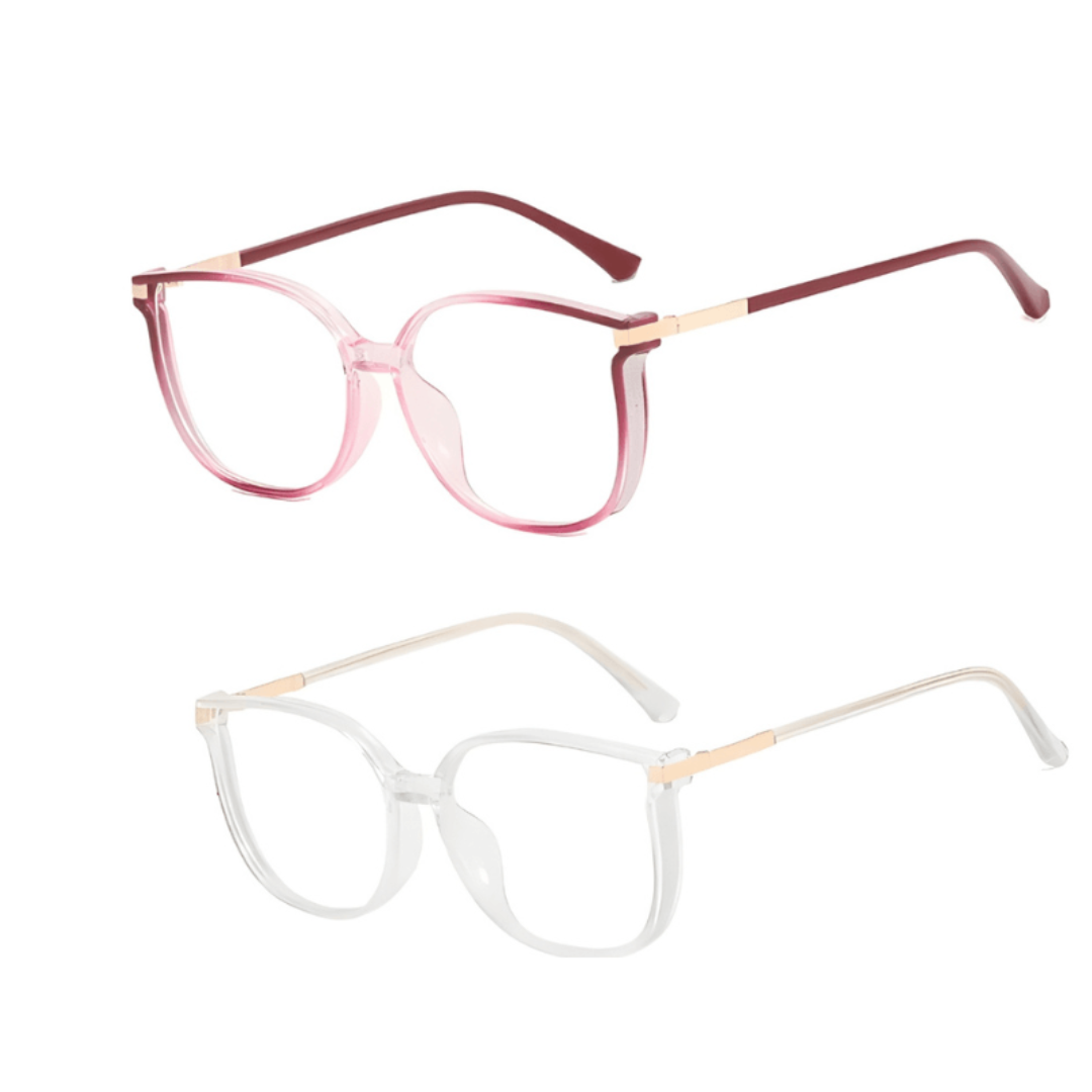 Crystal Fashion Multifocal Glasses [Buy 1, Get 2]